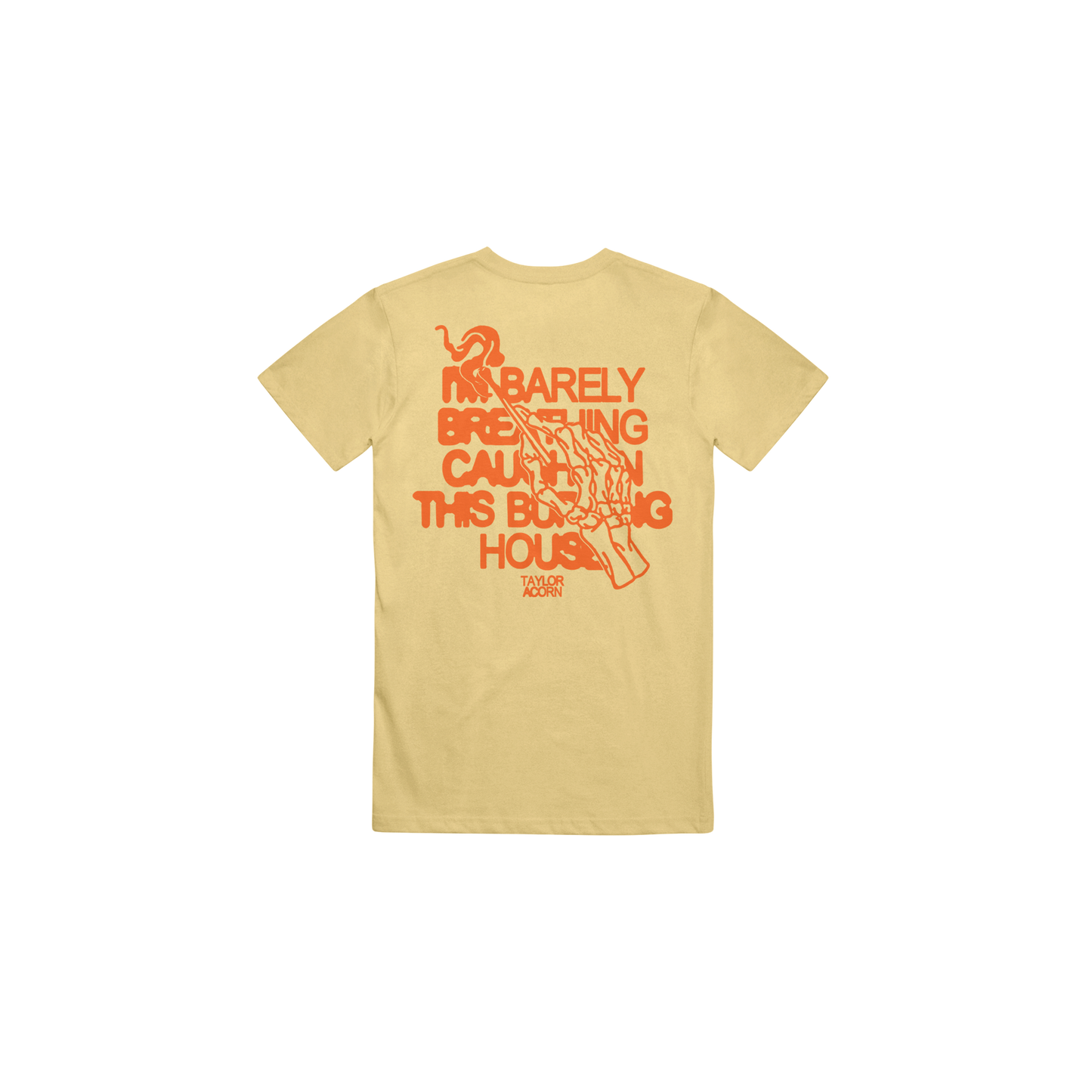 BURNING MATCH YELLOW SHIRT