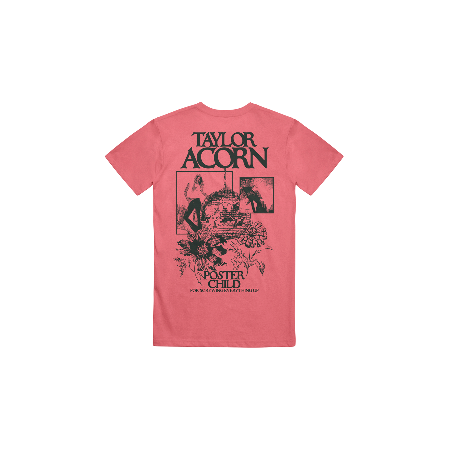 DISCO BALL PINK SHIRT