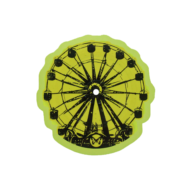 HOME VIDEO / THEME PARK - FERRIS WHEEL PICTURE DISC VINYL 7"