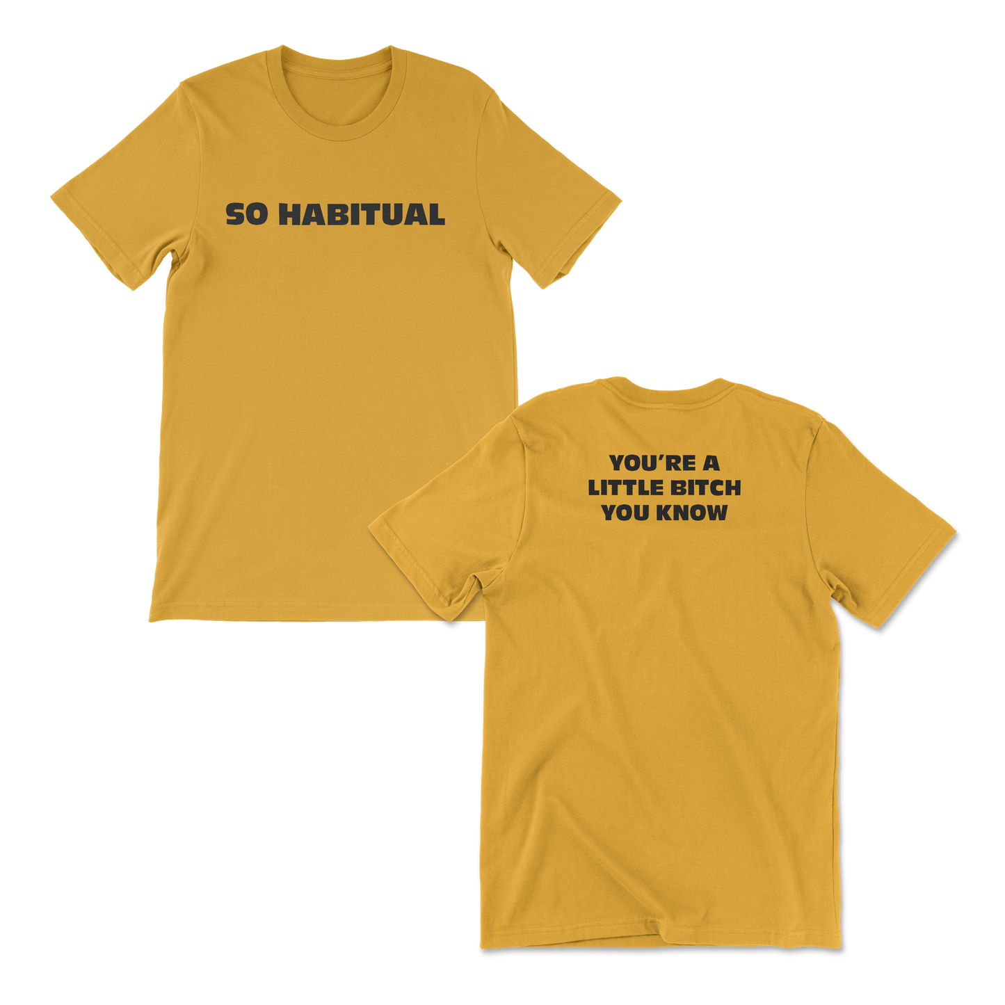 HABITUAL YELLOW SHIRT