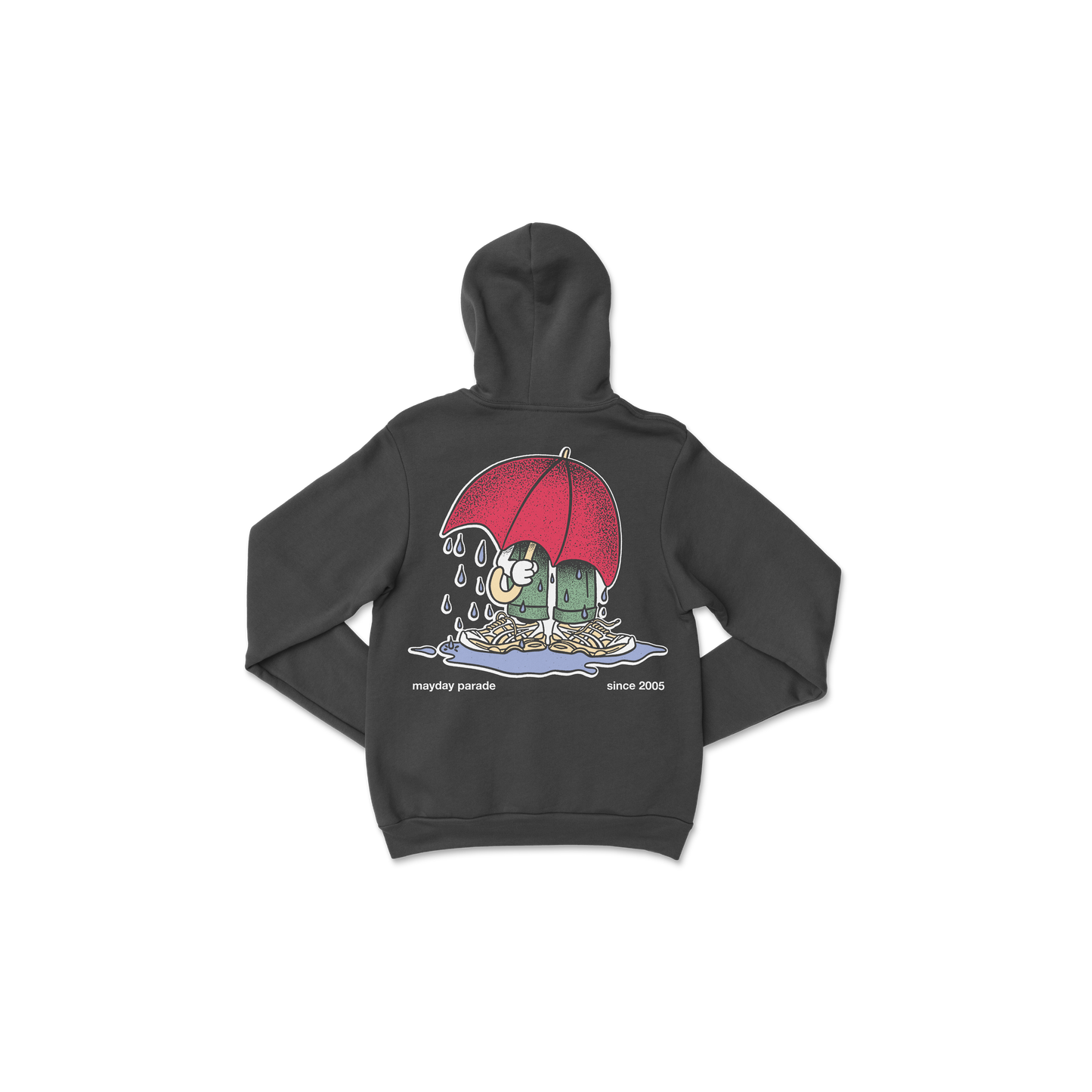 DON'T RAIN CHARCOAL HOODIE