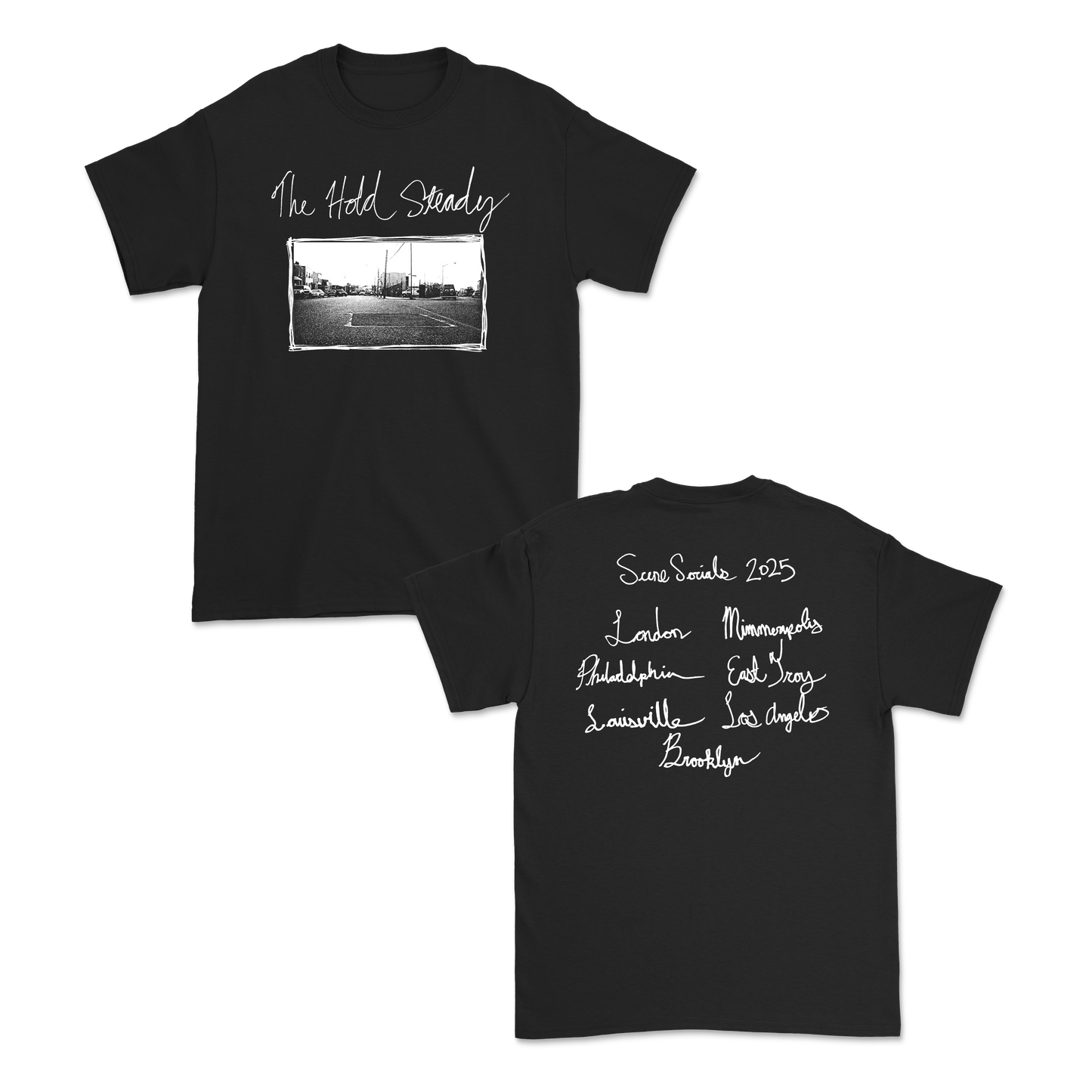 SEPARATION SUNDAY BLACK TEE
