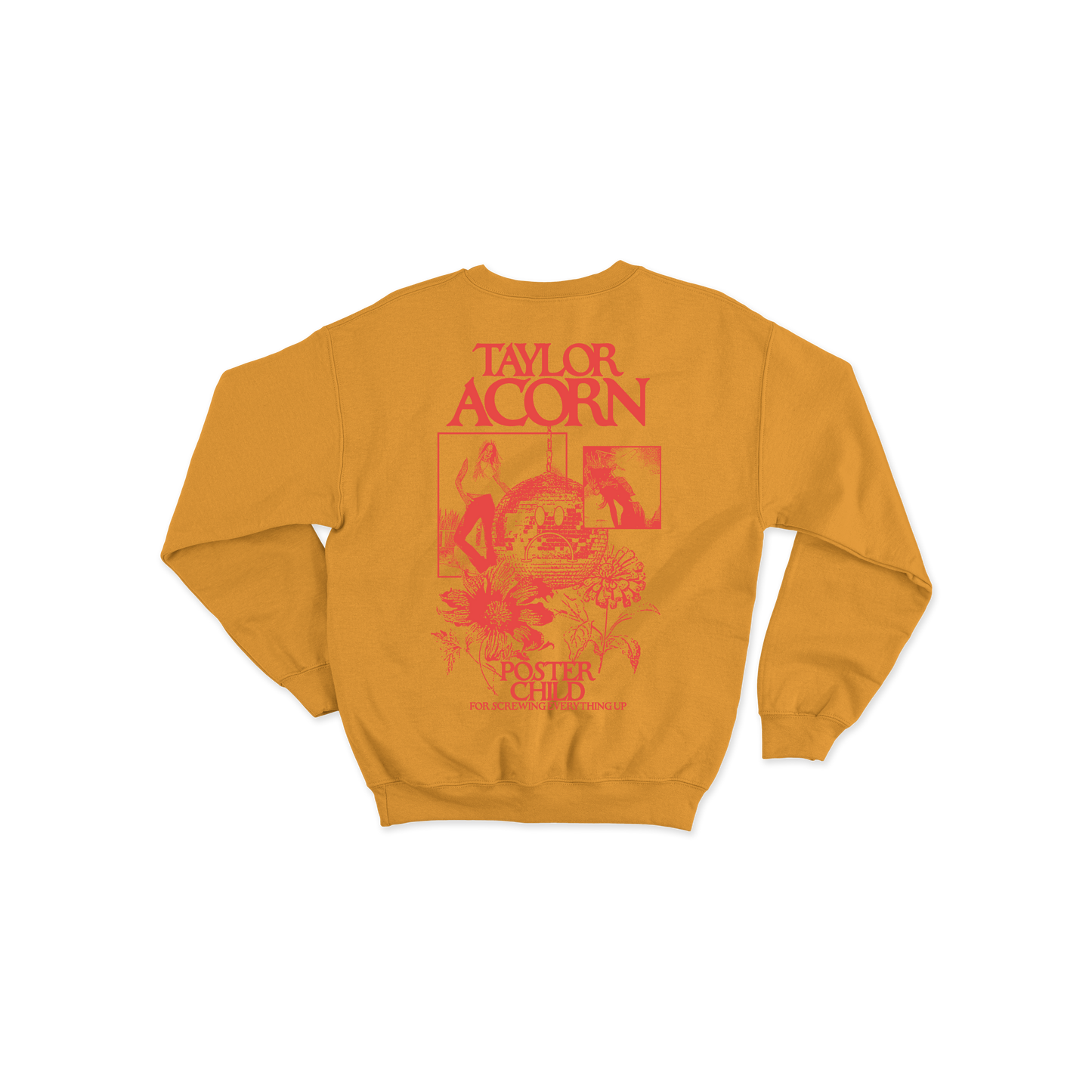 DISCO BALL GOLD SWEATSHIRT