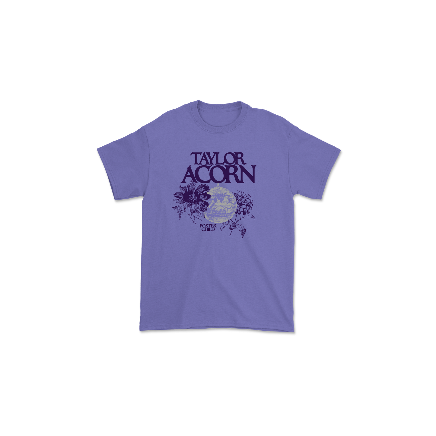 DISCO BALL VIOLET SHIRT