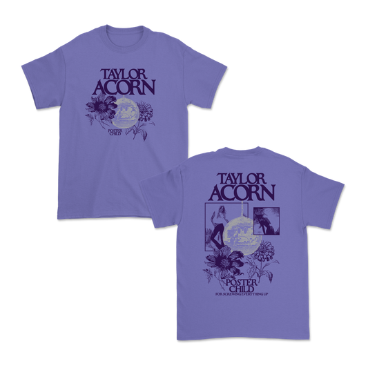 DISCO BALL VIOLET SHIRT