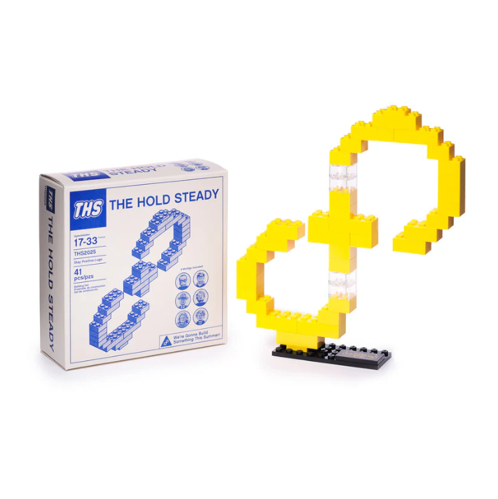 OFFICIAL STAY POSITIVE BRICK BUILDING KIT