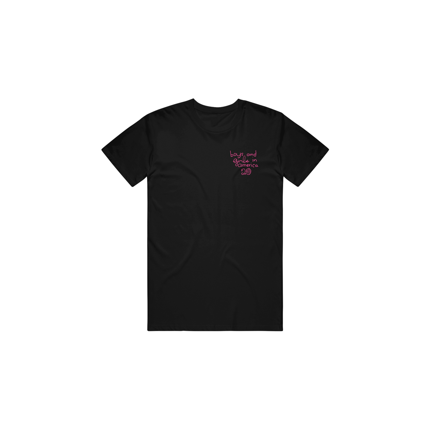 BOYS AND GIRLS IN AMERICA BLACK TEE