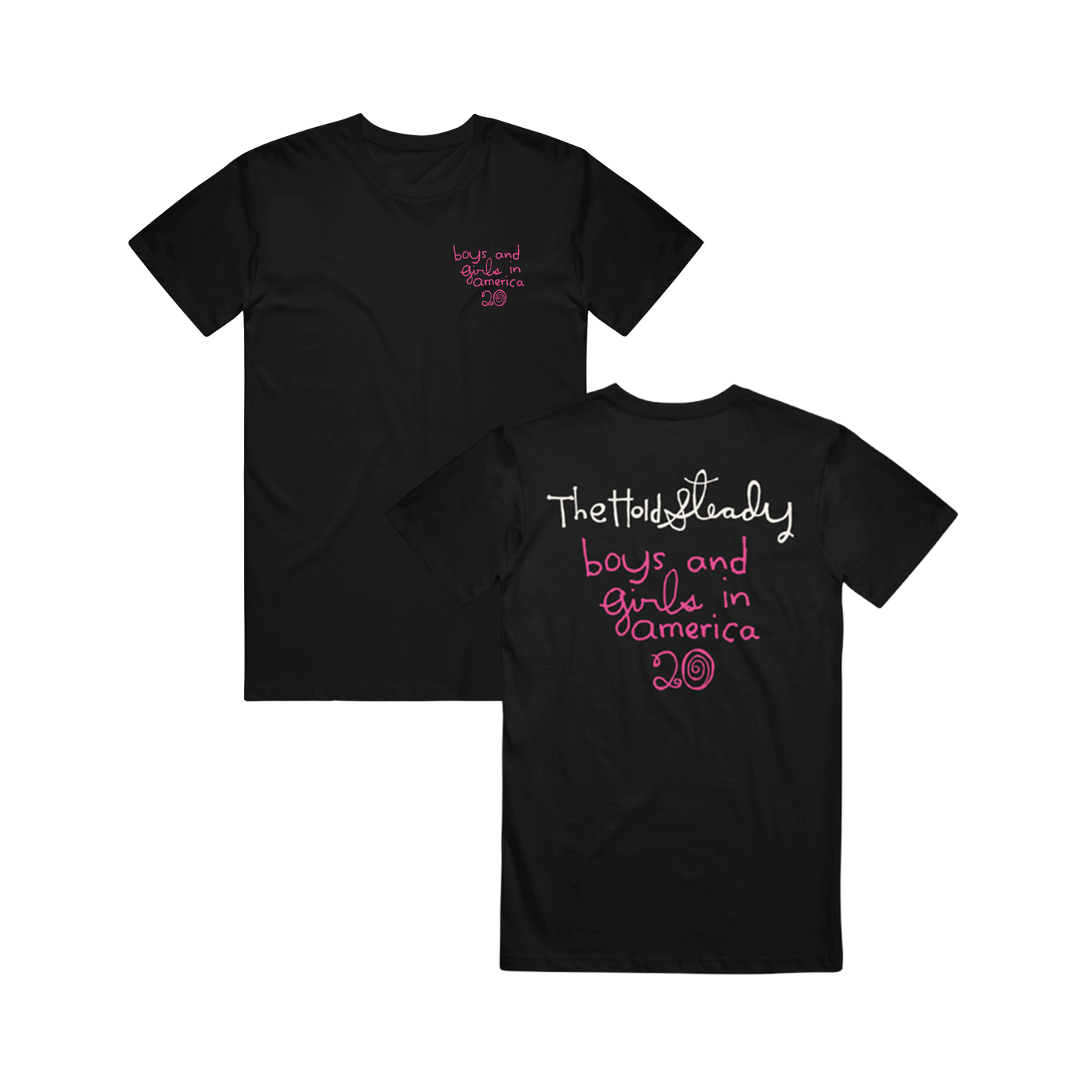 BOYS AND GIRLS IN AMERICA BLACK TEE